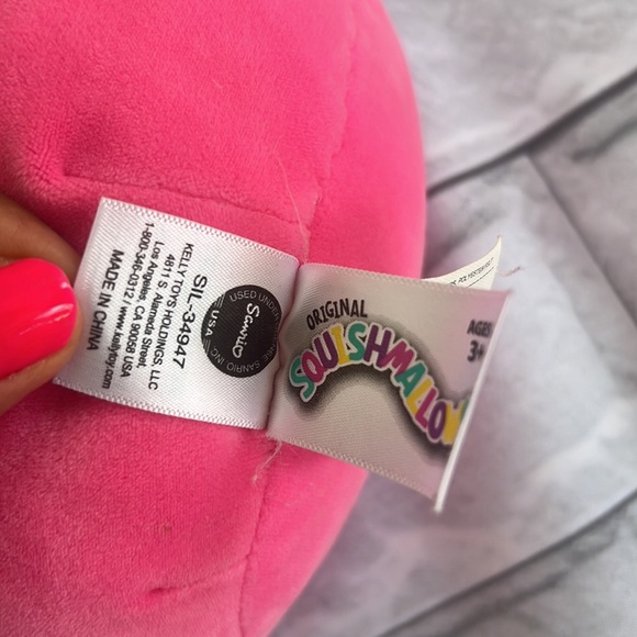 SQUISHMELLOWS Hello Kitty By Sanrio pink white plush kitty 2021 - Picture 4 of 4